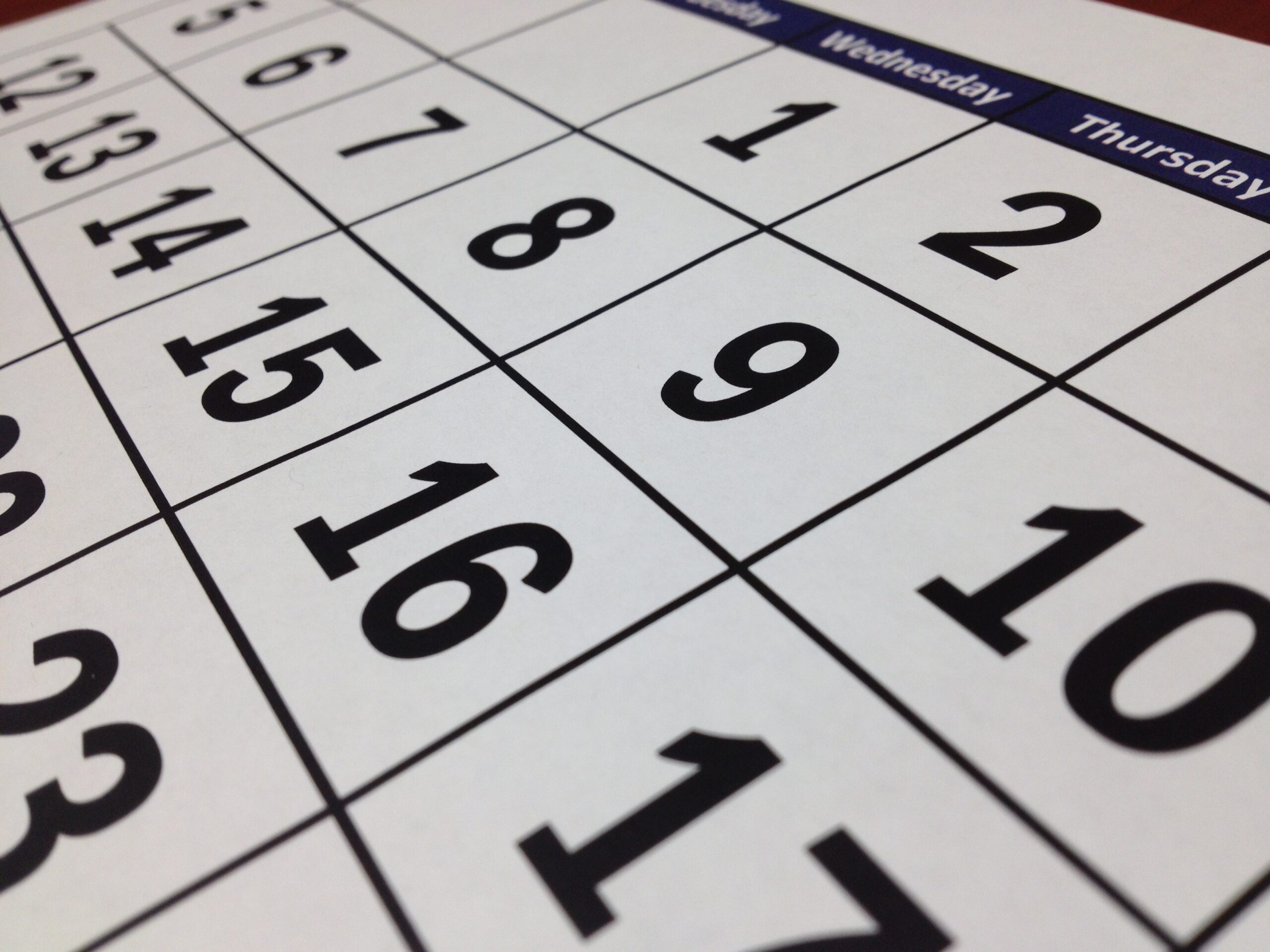 calendario master gestion y administración laboral